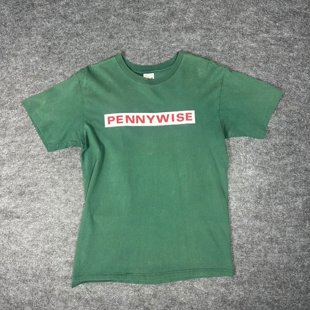 PENNYWISE Single Stitch Vintage T Shirt Mens‎ Medium Anvil Punk Rock Concert